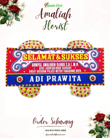 Papan Bunga Ucapan Selamat Danyangmulyo